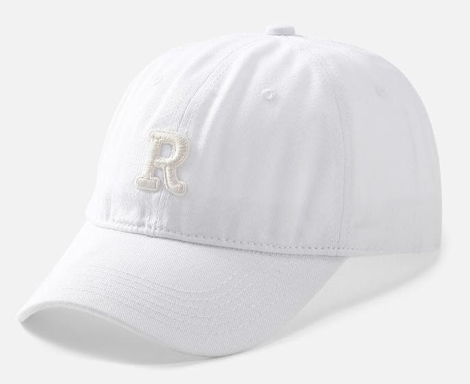 Fashionable Baseball Hat with Embroidered Letters – Large Size