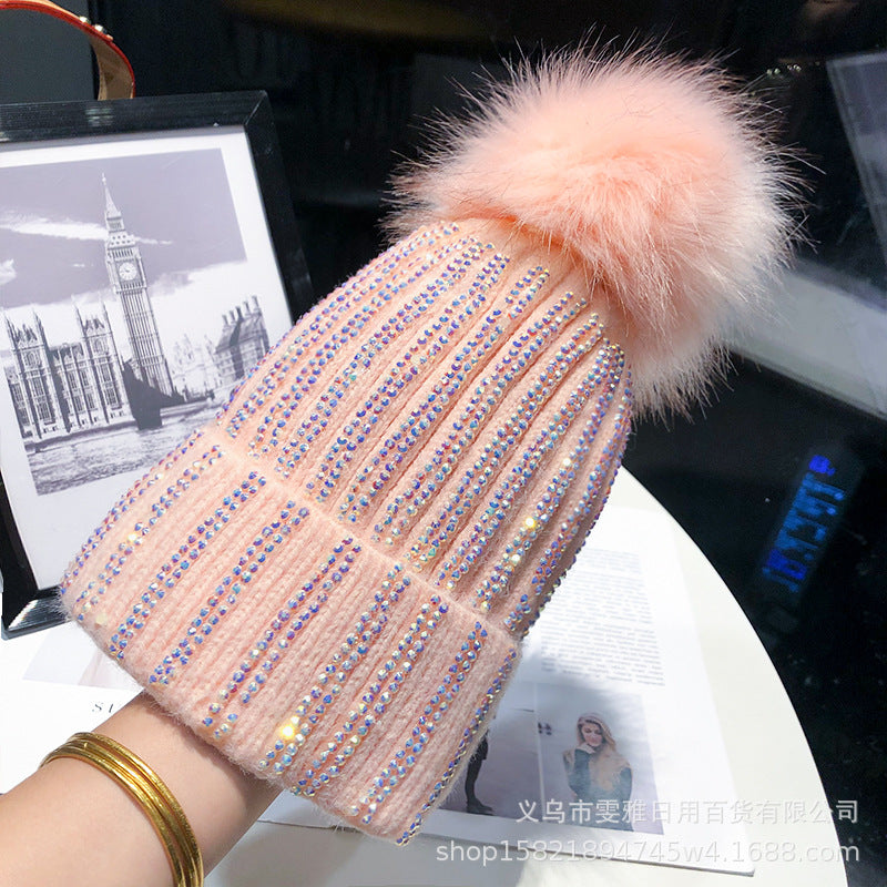 Winter Woolen Hat for Women – Plus Velvet Thickened Cold Weather Cap