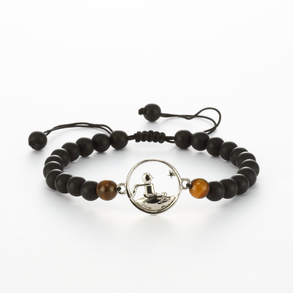 Obsidian & Tiger Eye Couple Bracelet – Beaded His and Hers Set