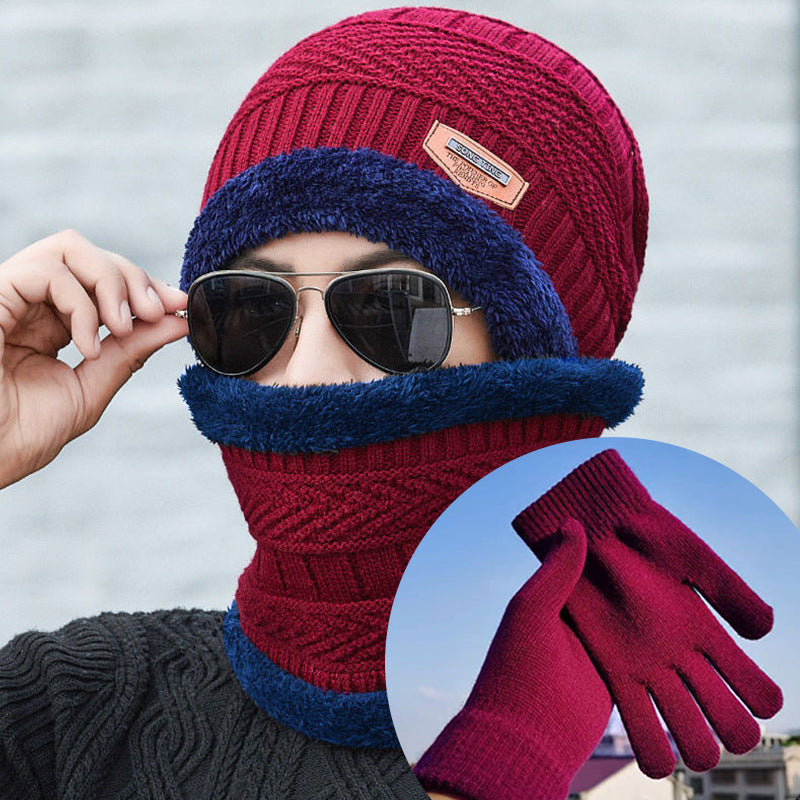 Men’s & Women’s Thickened Woolen Winter Hat – Warm & Cozy Knit