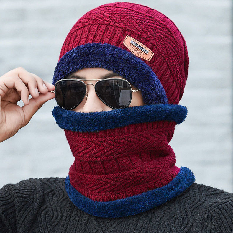 Men’s & Women’s Thickened Woolen Winter Hat – Warm & Cozy Knit