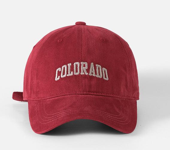 Fashionable Baseball Hat with Embroidered Letters – Large Size