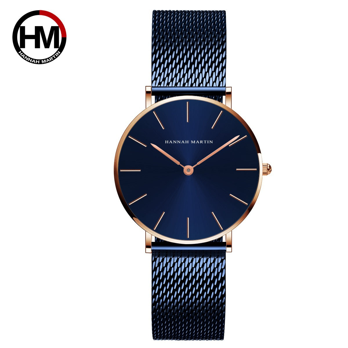 36mm Waterproof Steel Chain Watch – Nordic Minimalist Style Slim Ladies' Watch
