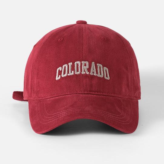 Fashionable Baseball Hat with Embroidered Letters – Large Size