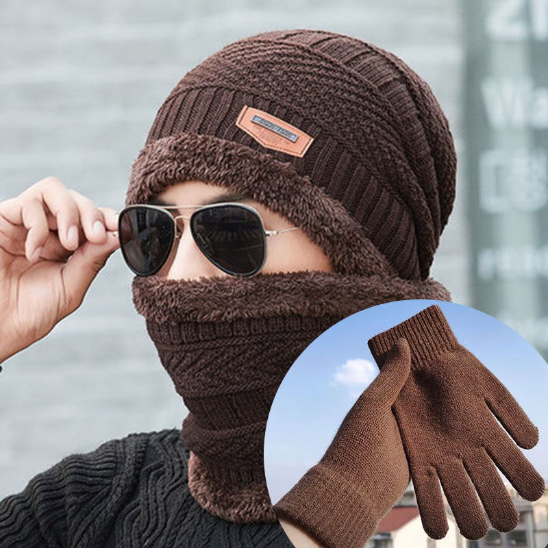 Men’s & Women’s Thickened Woolen Winter Hat – Warm & Cozy Knit