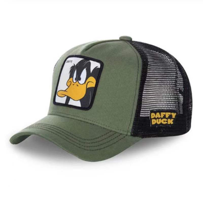 Unisex Rabbit Duck Cartoon Baseball Cap – High Version for Hip Hop