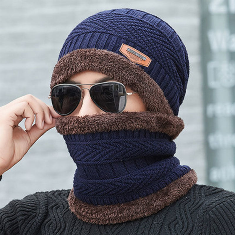 Men’s & Women’s Thickened Woolen Winter Hat – Warm & Cozy Knit
