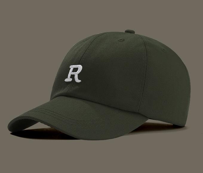 Fashionable Baseball Hat with Embroidered Letters – Large Size