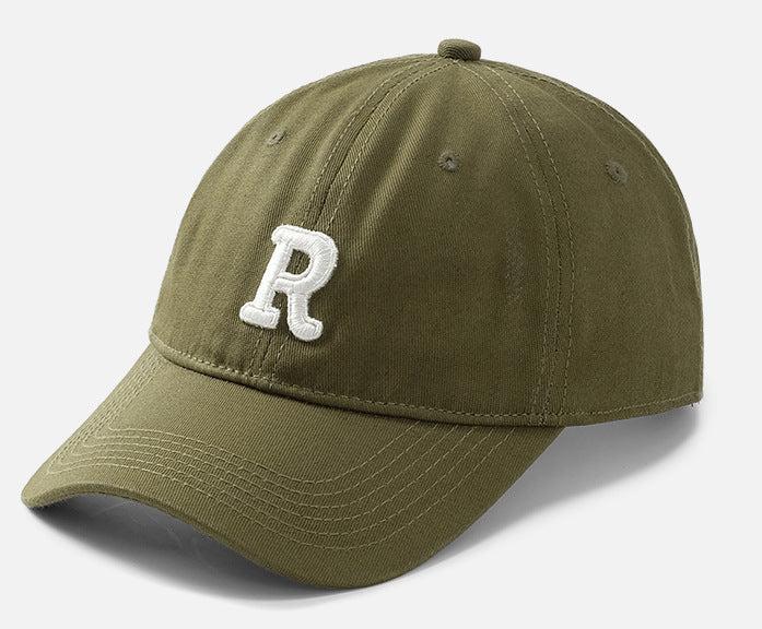 Fashionable Baseball Hat with Embroidered Letters – Large Size