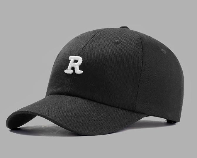 Fashionable Baseball Hat with Embroidered Letters – Large Size