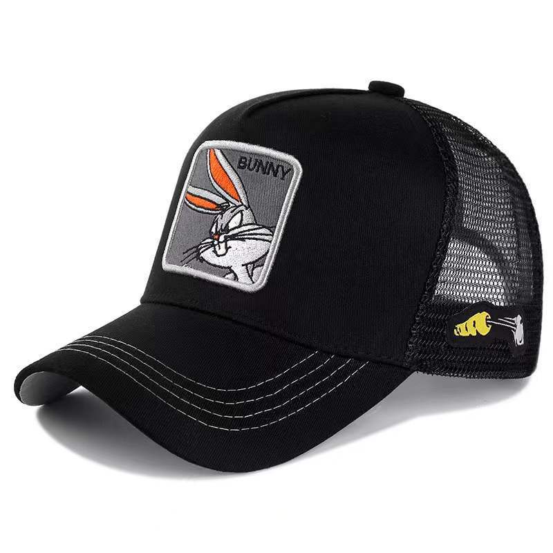 Unisex Rabbit Duck Cartoon Baseball Cap – High Version for Hip Hop