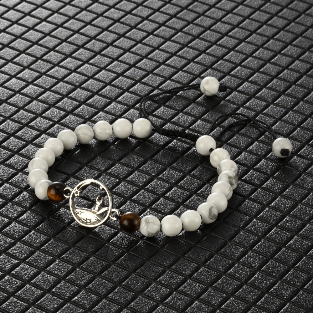Obsidian & Tiger Eye Couple Bracelet – Beaded His and Hers Set