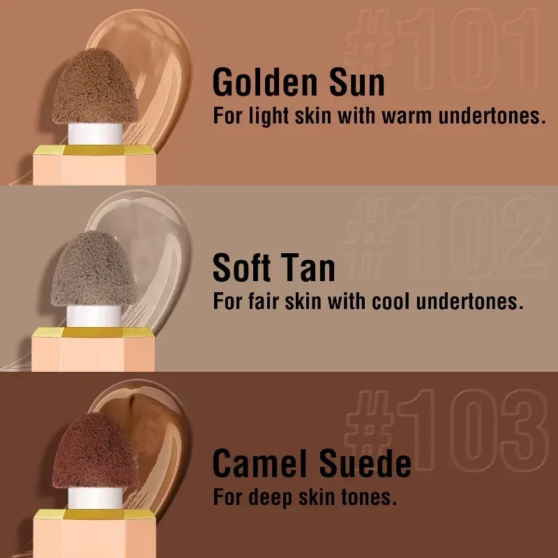 Waterproof Liquid Contour & Bronzer Stick – Long-Lasting Matte Highlighter, 5.2ml