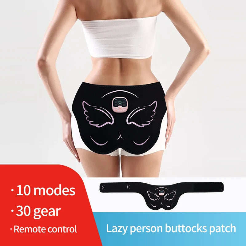 Electric Ems Butt Muscle Stimulator – Usb Rechargeable Hips Trainer For Buttock Lifting, Fat Burning & Body Toning