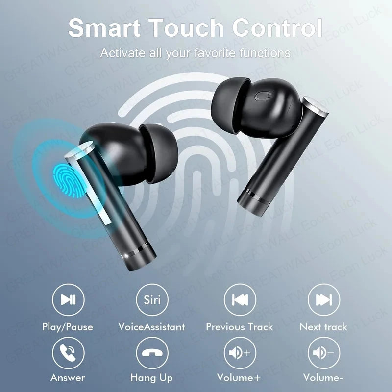 Bluetooth Earbuds with Noise Reduction & HD Sound