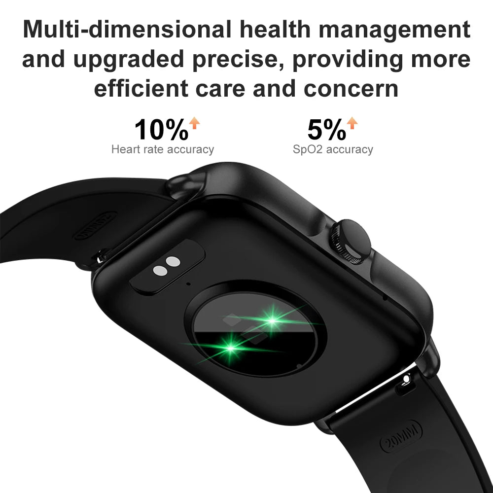 COLMI P28 Plus 2023 Smart Watch – 1.9" HD, IP68 Waterproof, Bluetooth Calling, Fitness Tracker for Android & iOS