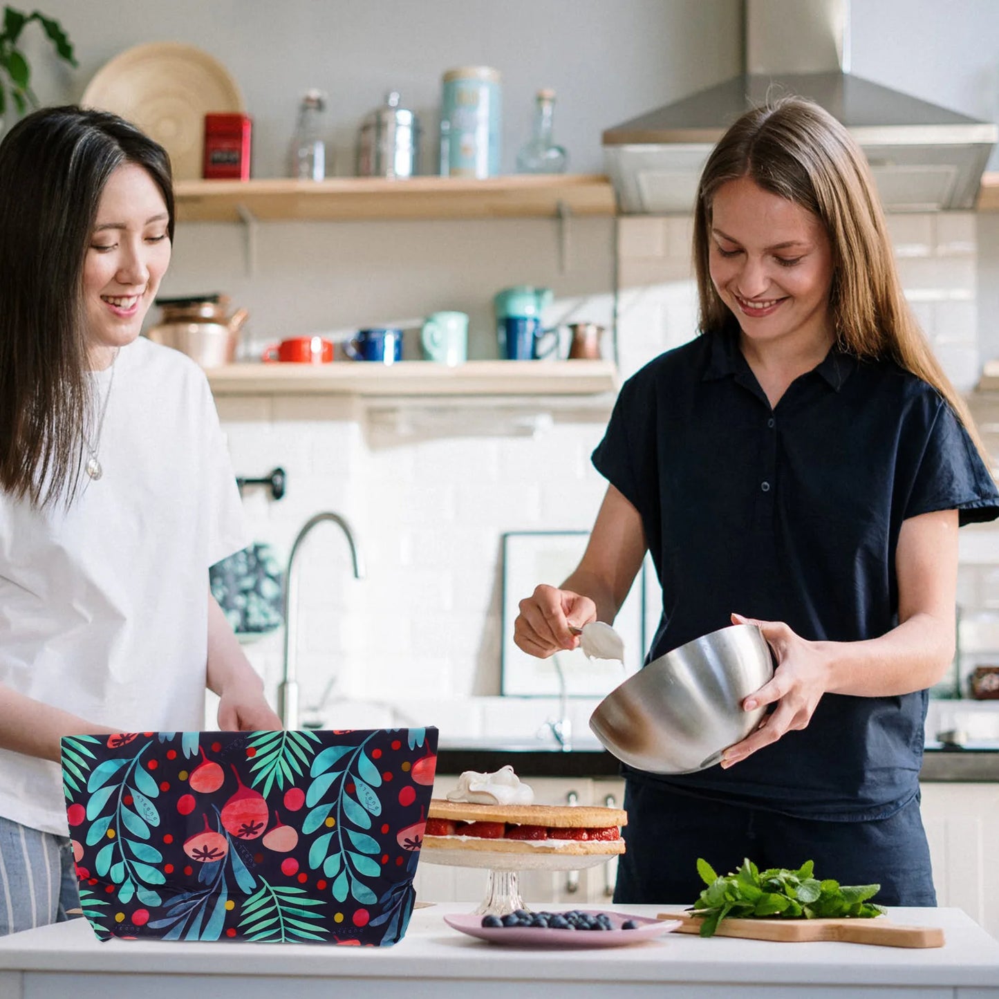 Reusable Beeswax Wraps – Eco-Friendly Cotton Storage Paper for Fresh Food Preservation