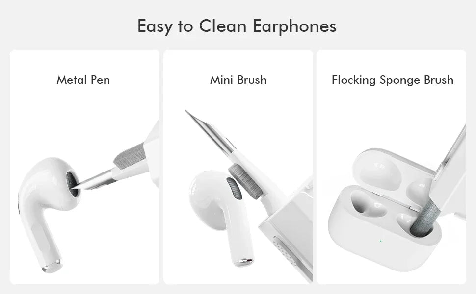 8-in-1 Electronic Cleaning Kit for Screens, Keyboards, Earphones, and Devices
