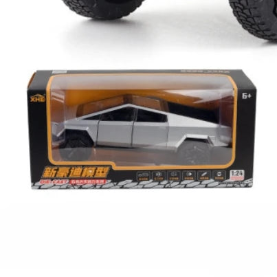1:32 Tesla Cybertruck Diecast Alloy Model – Toy Pickup Truck for Kids