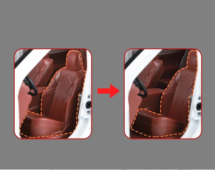 1:24 Toyota Highlander SUV Diecast Model – Alloy Toy with Sound & Light
