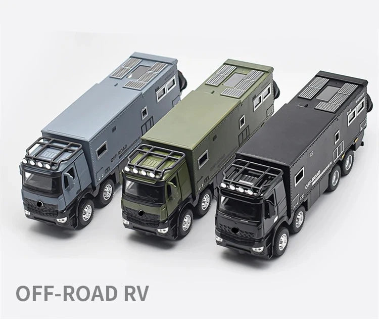 1:32 Mercedes Benz Nomadism RV Toy Car – Alloy Diecast Model with Sound & Light