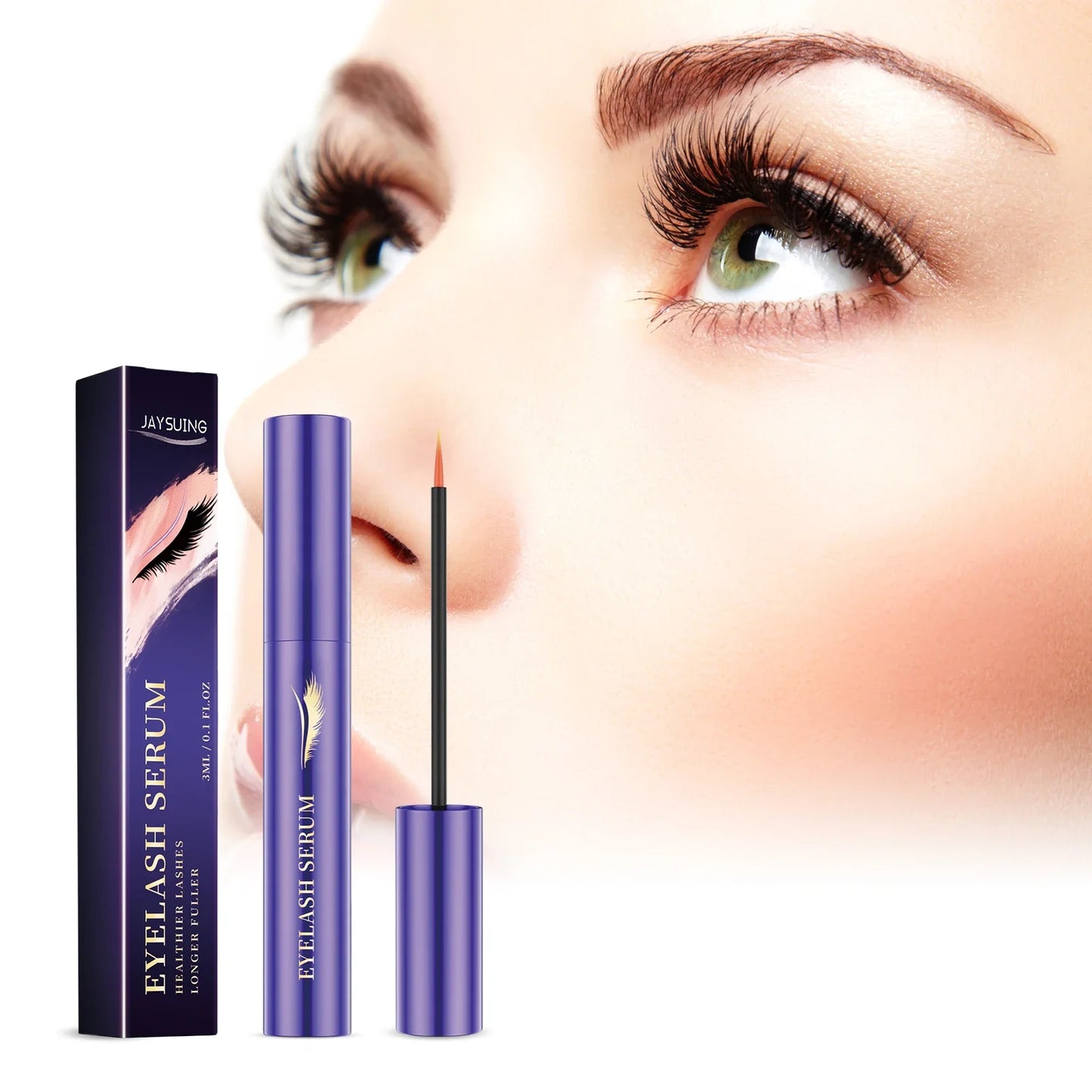 Eyelash Growth Serum Set – Natural Lash Thickening & Repair (3pcs)