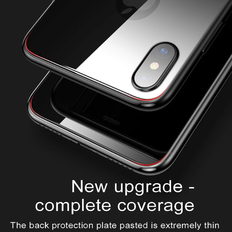 Tempered Glass Back Protector for iPhone 15/14/13 Pro Max - Anti-Scratch & Shatter