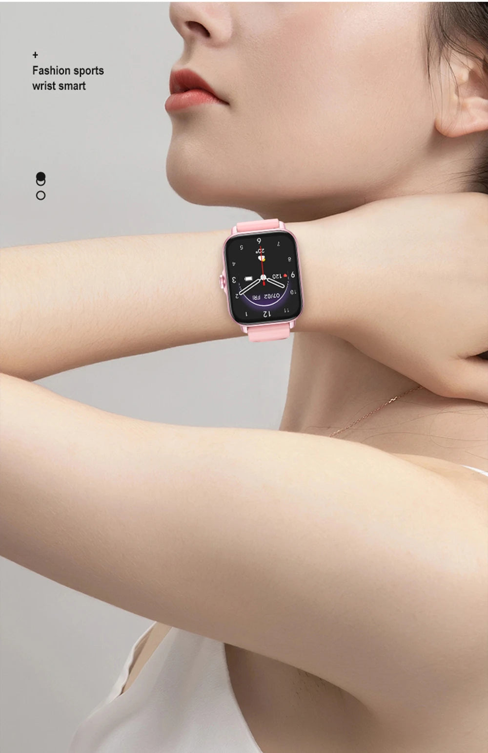 COLMI P28 Plus 2023 Smart Watch – 1.9" HD, IP68 Waterproof, Bluetooth Calling, Fitness Tracker for Android & iOS