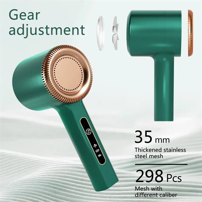 USB Rechargeable Lint Remover - Electric Clothes Fuzz Trimmer & Sweater Shaver