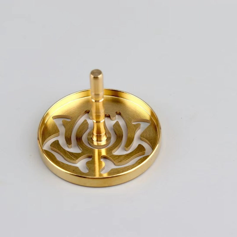10-Piece Brass Incense Tool Set – Home & Office Aromatherapy Kit for Seal Incense