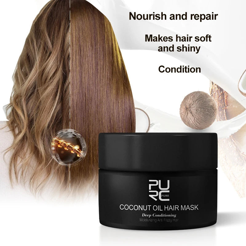 Keratin Collagen Pro Hair Mask - Deep Repair for Dry, Frizzy & Damaged Hair | Moisturizing & Shiny Hair Care