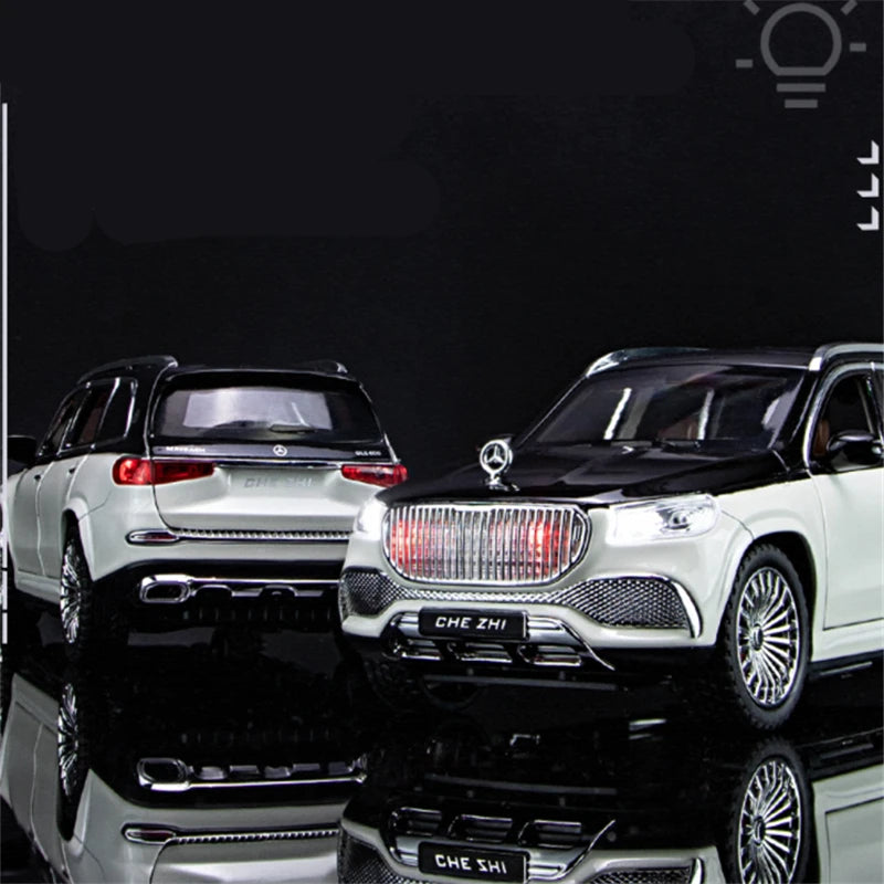 MAYBACH GLS600 Luxury Diecast Metal Car Model With Sound & Light – Kids & Collectors Toy Gift