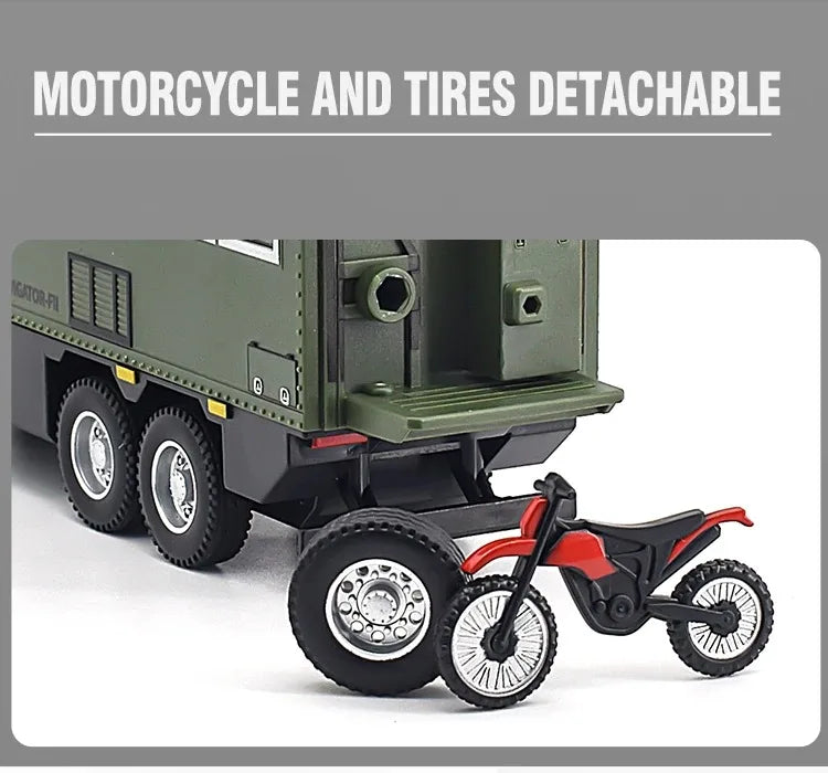 1:32 Mercedes Benz Nomadism RV Toy Car – Alloy Diecast Model with Sound & Light