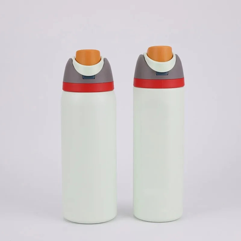 Insulated Stainless Steel Water Bottle with Straw | Perfect for Sports & Travel