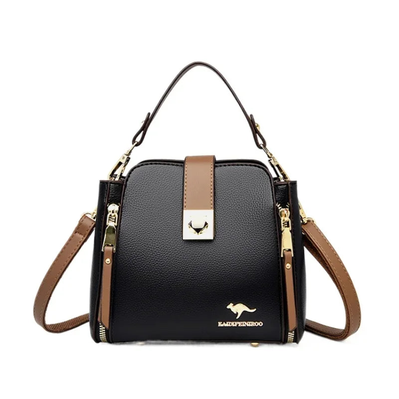 2024 Women's Stylish Small Square Crossbody Bag - Elegant PU Messenger Bag