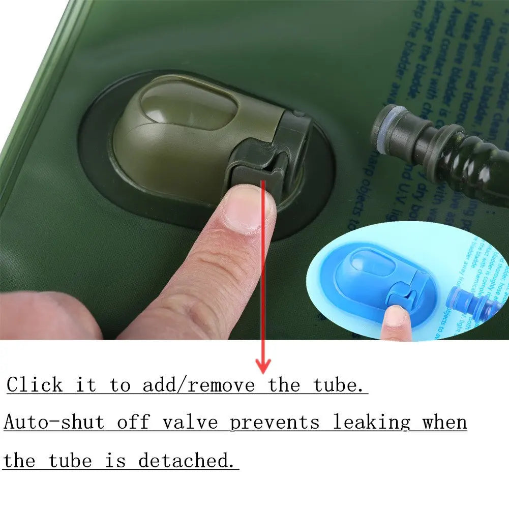 Leak-Proof Hydration Bladder Bag | BPA-Free Water Reservoir with Large Cap for Cycling