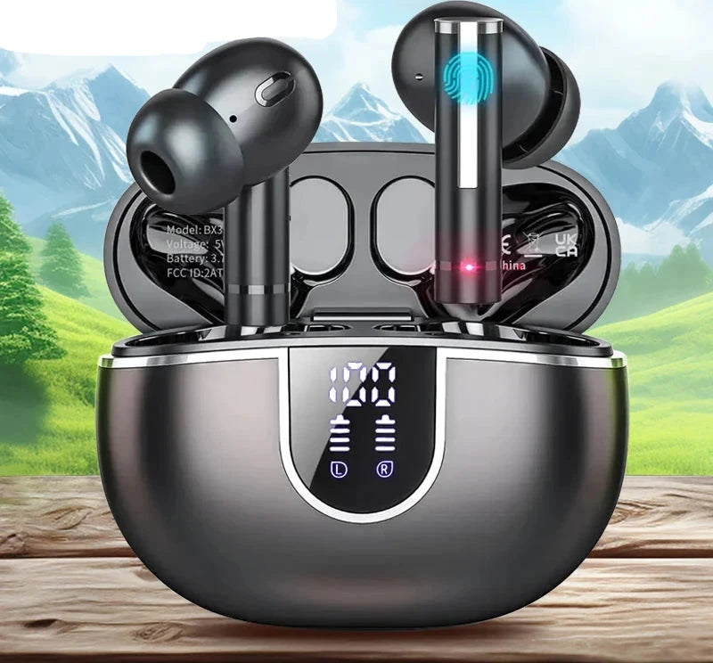 Bluetooth Earbuds with Noise Reduction & HD Sound