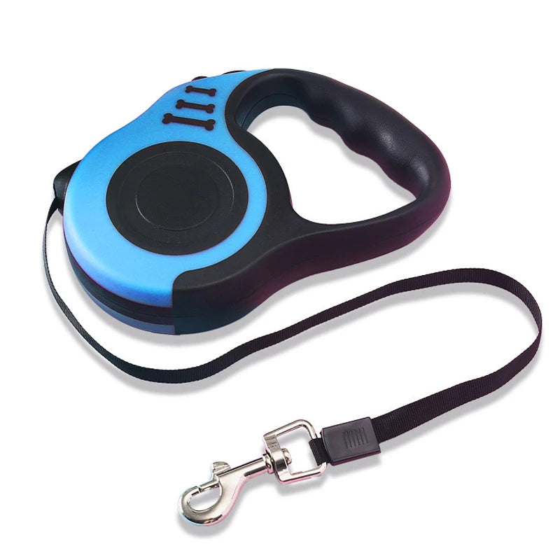 Automatic Retractable Dog Leash - 3M & 5M Strong Nylon Lead for Outdoor Walking