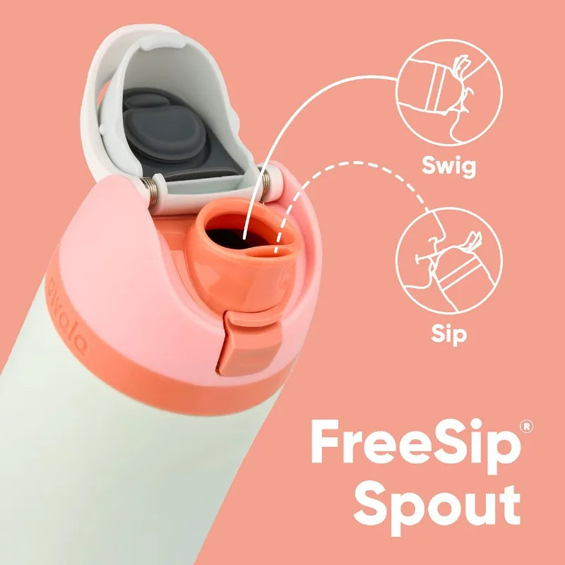 Insulated Stainless Steel Water Bottle with Straw | Perfect for Sports & Travel
