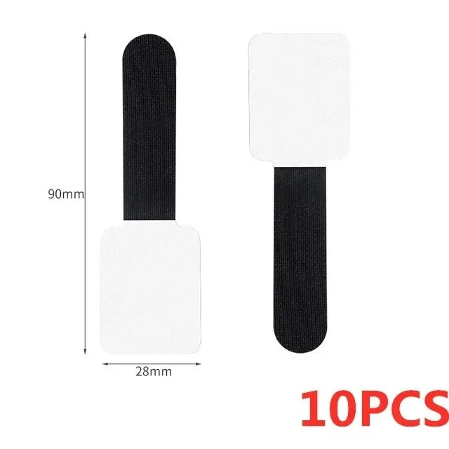 Reusable Nylon Cable Organizer Ties – Adjustable Wire Management Straps (20/10/5PCS)