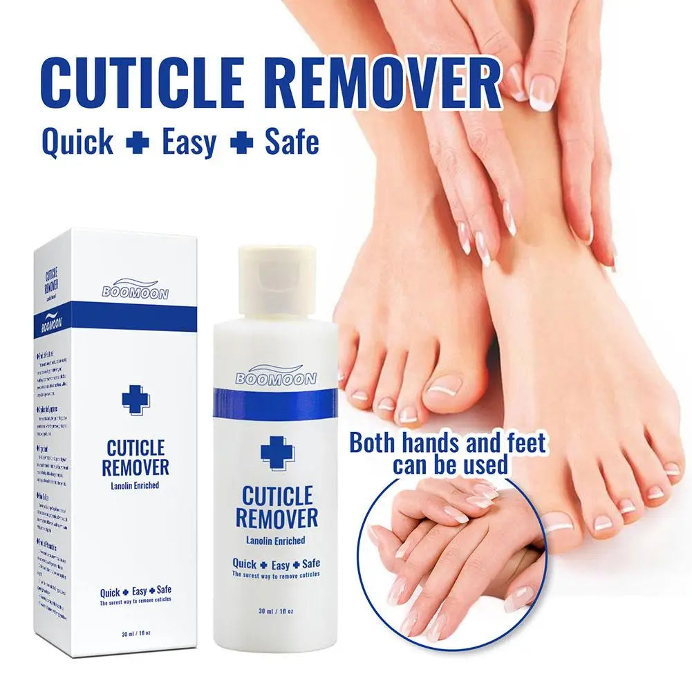 30ml Cuticle Remover Gel – Moisturizing Lanolin Enriched Nail & Toe Care