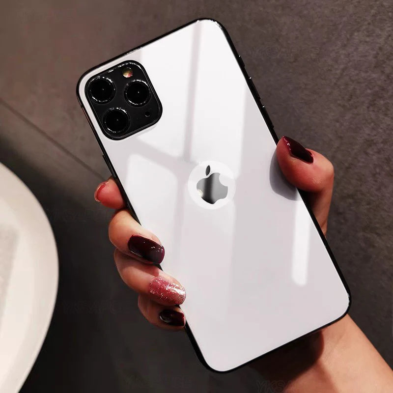Tempered Glass Back Protector for iPhone 15/14/13 Pro Max - Anti-Scratch & Shatter
