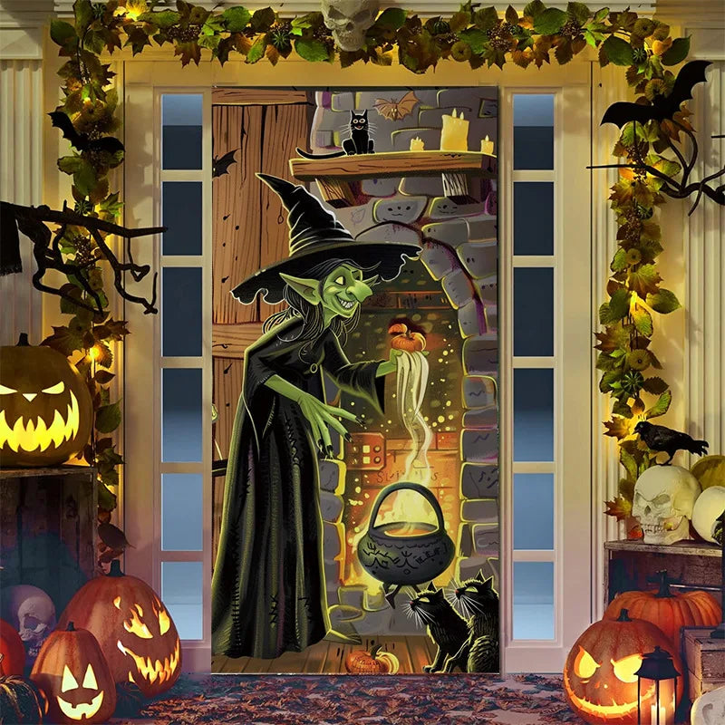 200cm Halloween Vampire Banner – Horror Party Background & Decor Supplies