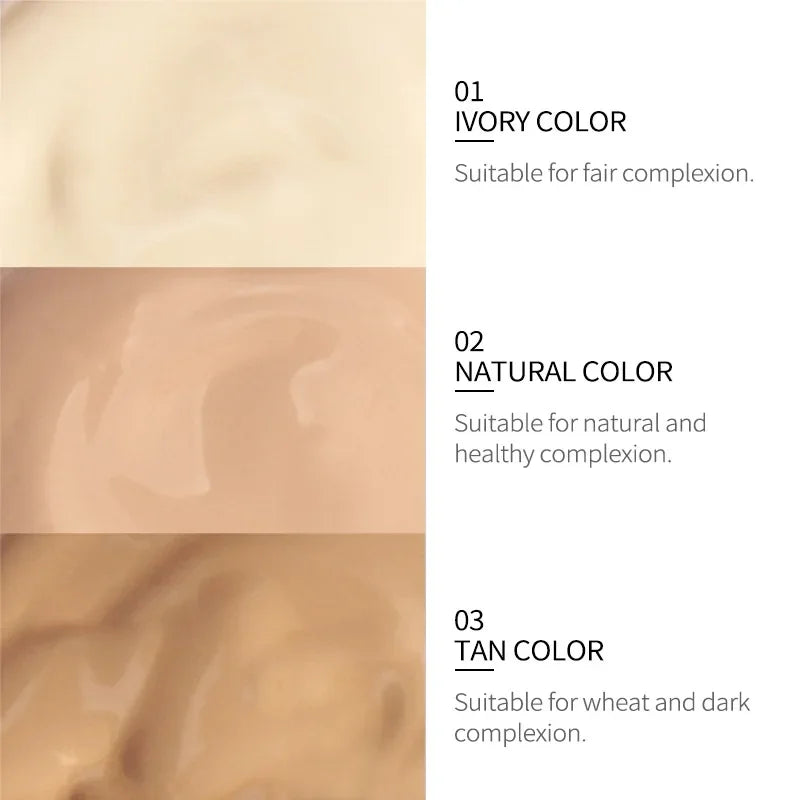 LAIKOU Liquid Foundation – Moisturizing, Long-Lasting Full Coverage 30ml