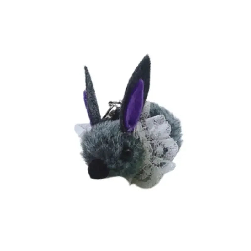 Natural Feather Cat Teaser Replacement Head – Bite-Resistant Toy with Bells