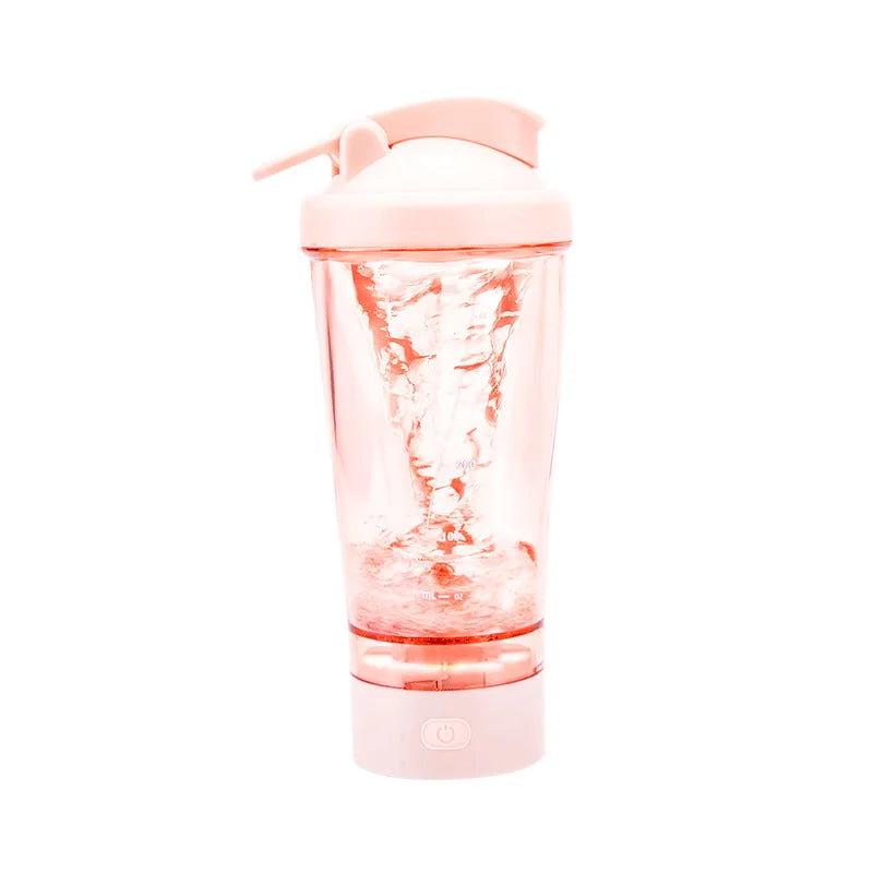 USB Rechargeable Electric Protein Shaker Bottle - Portable Mixing Cup