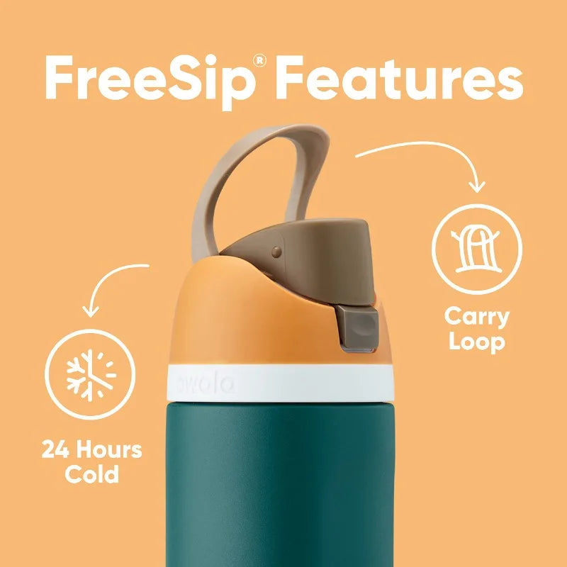 Insulated Stainless Steel Water Bottle with Straw | Perfect for Sports & Travel