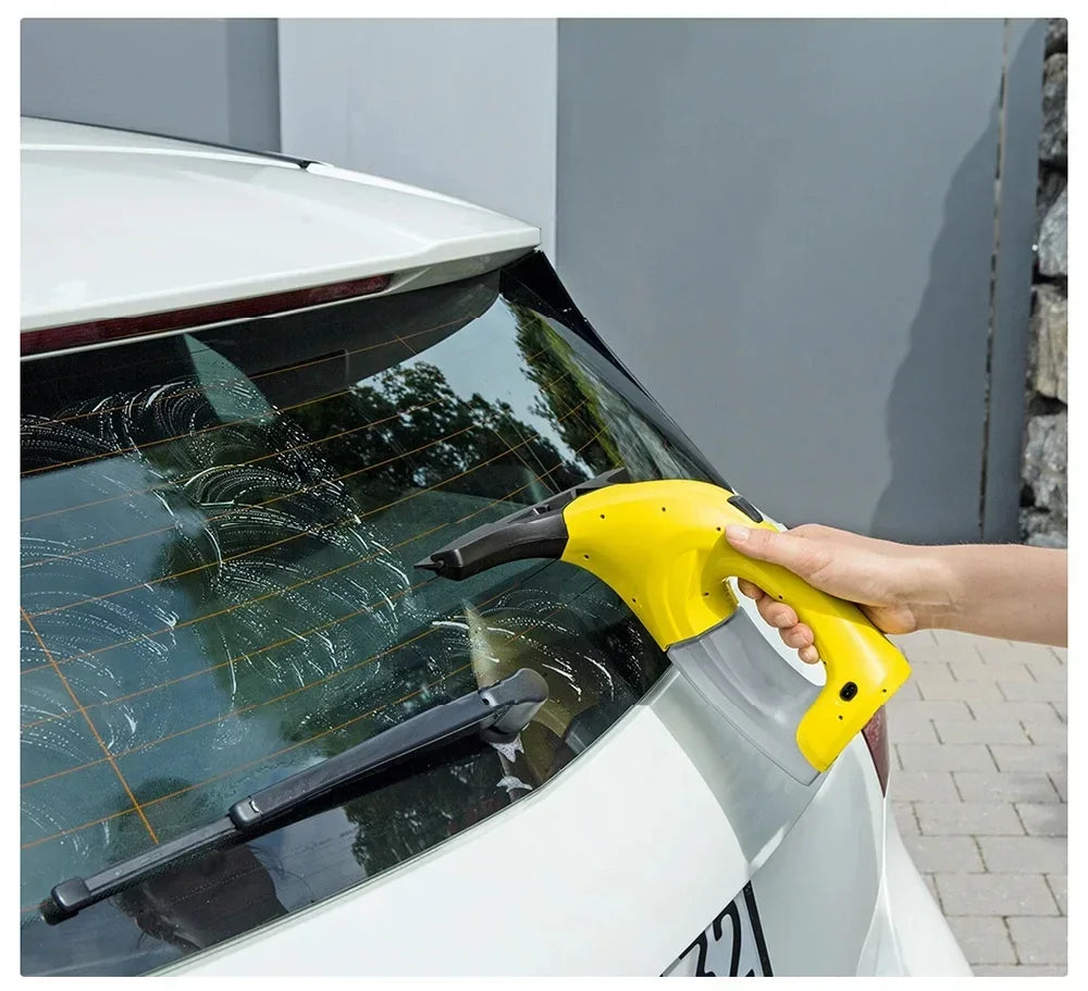 Karcher Wv1 Window Cleaner – Electric Glass Cleaning Tool With Strong Suction, Lightweight, Rechargeable, Multi-surface Use