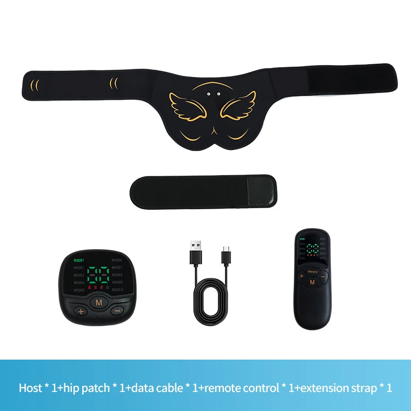 Electric Ems Butt Muscle Stimulator – Usb Rechargeable Hips Trainer For Buttock Lifting, Fat Burning & Body Toning
