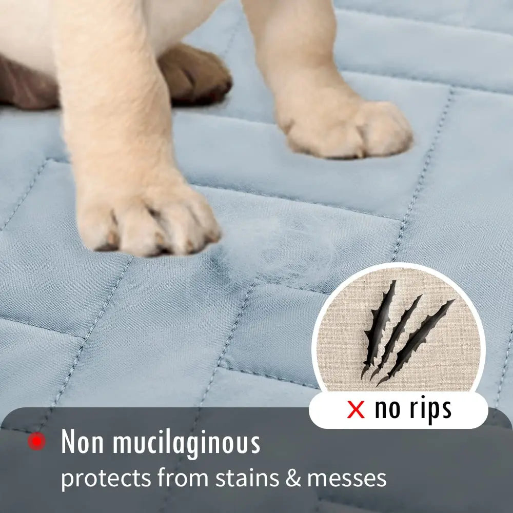 Waterproof Non-Slip Dog Bed Cover & Pet Blanket - Incontinence Mattress Protector